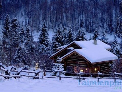 make snow fall in photoshop