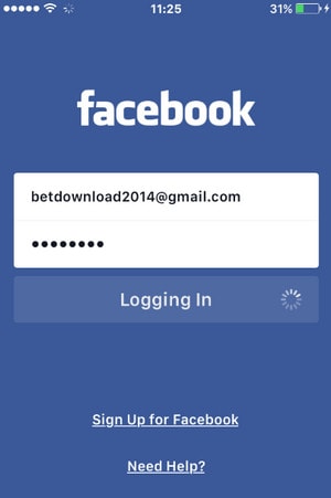 Thoát Facebook trên iPhone thoat facebook tren iphone