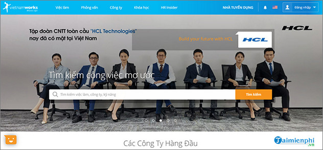 Trang web dành riêng cho Việt Nam