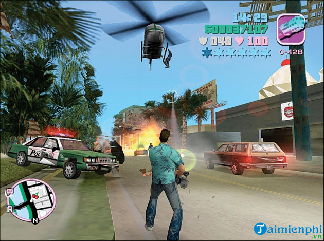 top game offline hanh dong cho android nam 2022 hay nhat GTA Vice City
