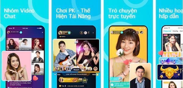 ung dung livestream tren dien thoai
