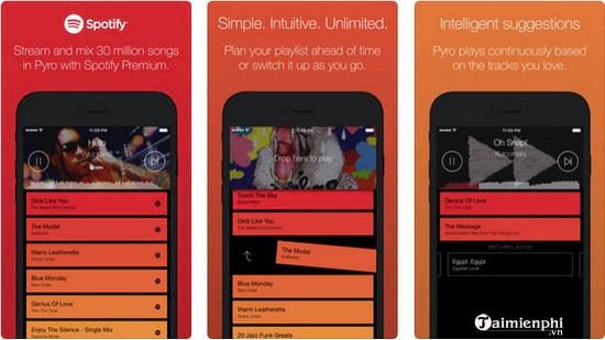 ung dung mix nhac tren iphone