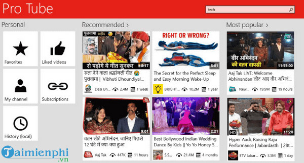 Top ứng dụng YouTube dành cho Windows 10