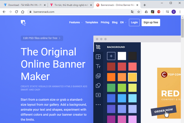 Top website thiết kế banner online đẹp, chất