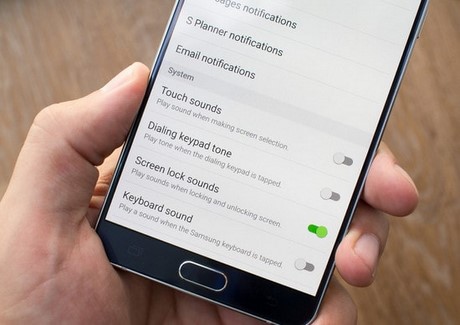 Hướng dẫn tùy chỉnh âm thanh trên Samsung Galaxy Note 5