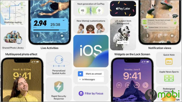 danh sach iPhone len duoc iOS 16