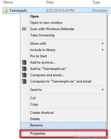 Ẩn, hiện thư mục, file trong Windows 7, 8, 8.1 trên máy tính