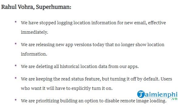 ung dung email superhuman tat theo doi vi tri sau tranh cai quyen rieng tu 2