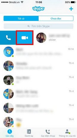 goi video skype
