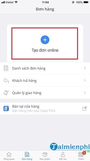 ung dung quan ly ban hang online mien phi