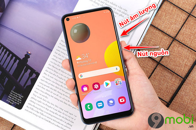 cach chup anh man hinh dien thoai samsung galaxy a11