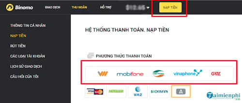 cach nap tien binomo bang the dien thoai 2