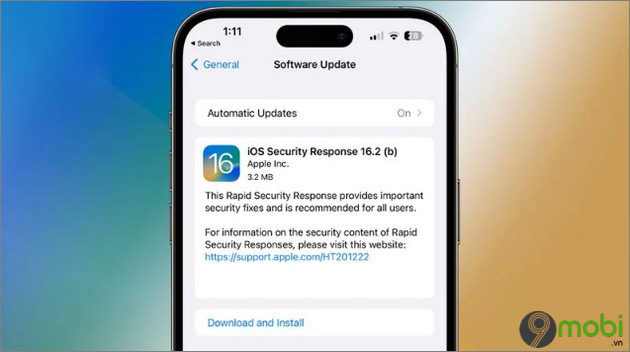 apple phat hanh ban cap nhat bao mat phan hoi nhanh tren ios 16.2