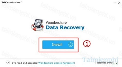 Cách tải và sử dụng phần mềm wondershare data recovery