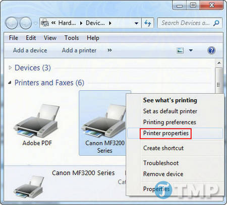 Cách tìm địa chỉ IP của máy in trên Windows
