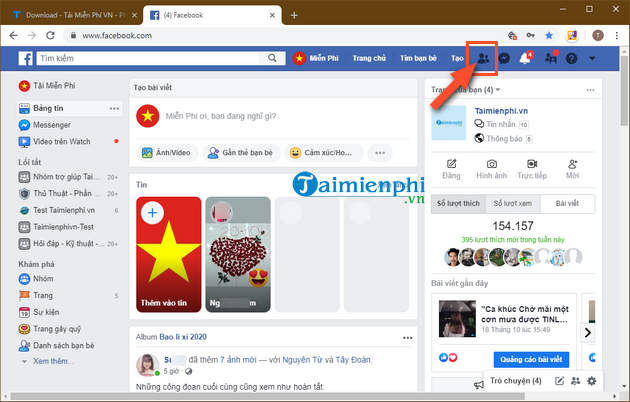 xem nhung nguoi minh da gui ket ban facebook