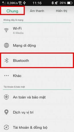 Hướng dẫn thay đổi tên Bluetooth Oppo