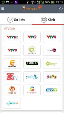 xem truyen hinh bang fpt play cho android