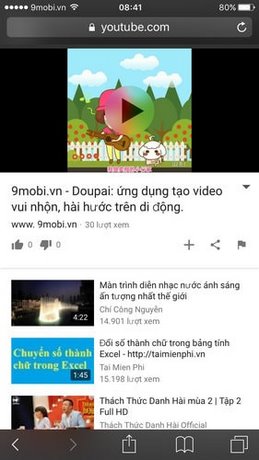 fix loi xem video iphone bi giat