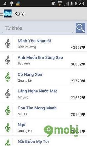 hát karaoke trên android hat karaoke tren android
