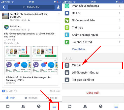 cach xoa tai khoan Facebook