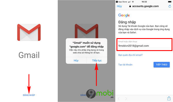 cach tao chu ky gmail tren dien thoai iphone android 2