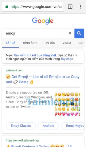 Hướng dẫn cài đặt Emoji đẹp trên điện thoại Android
