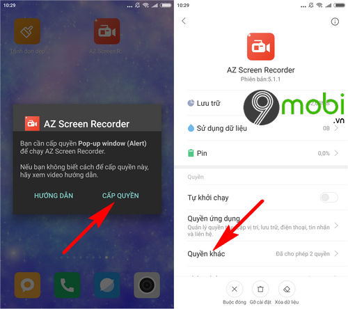 Quay Video Màn Hình Điện Thoại Android Bằng Az Screen Recorder