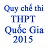download Quy chế thi THPT Quốc Gia 2015  