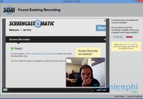 get screencast o matic pro for free