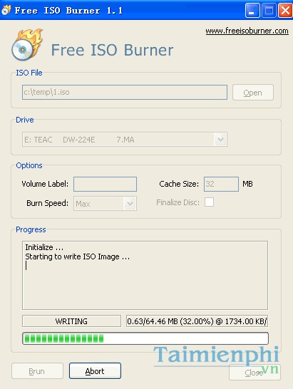 iso burner to usb free download