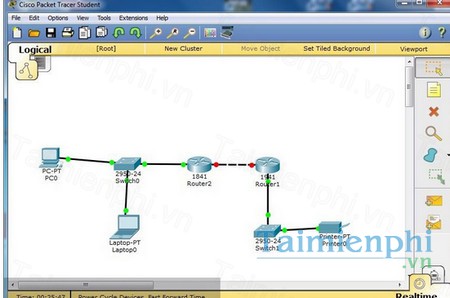 tera term packet tracer