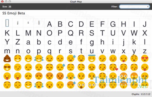 Tải về Font Emoji 1.0 và những kí tự đặc biệt để trang trí cho điện thoại của bạn. Với những font chữ này, bạn sẽ có thể biến chiếc điện thoại của mình thành một tác phẩm nghệ thuật độc đáo và đẹp mắt hơn. Hãy chia sẻ những kí tự đặc biệt này với bạn bè và gia đình của bạn để mang lại niềm vui cho mọi người.