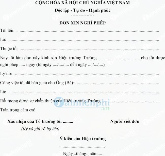 Giáo viên cũng cần nghỉ ngơi. Hãy xem đơn xin nghỉ dạy để tìm hiểu cách phổ biến công việc bản thân một cách chuyên nghiệp, đồng thời giúp cho học sinh hiểu rõ hơn về quy trình xin nghỉ tại trường.