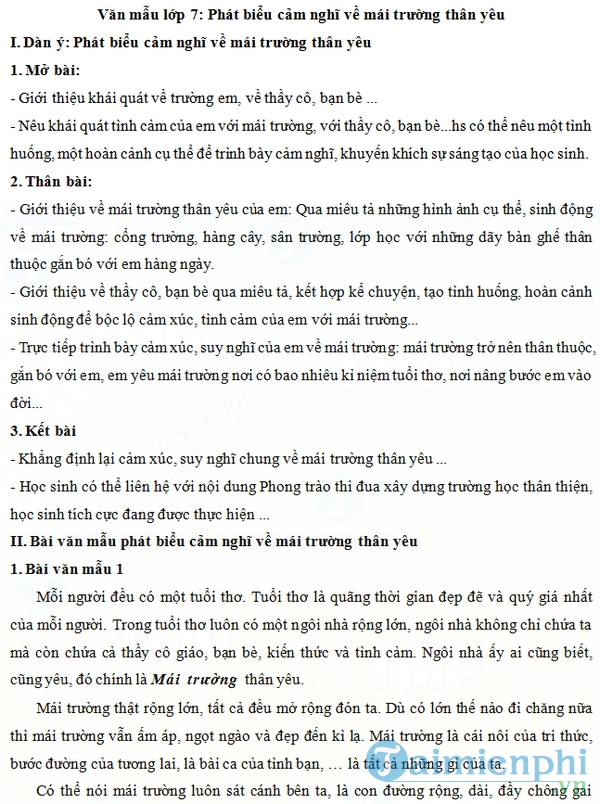 Cảm nghĩ của em về ngôi trường em đang học - Những kỷ niệm đẹp và ý nghĩa