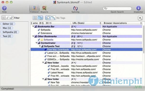 Synkmark for Mac