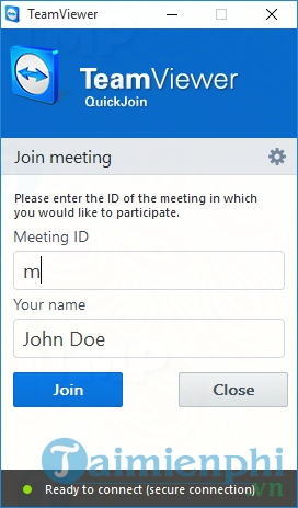 TeamViewer QuickJoin