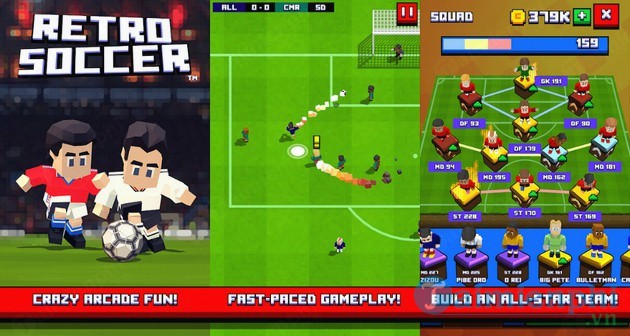 Retro Soccer Arcade Football