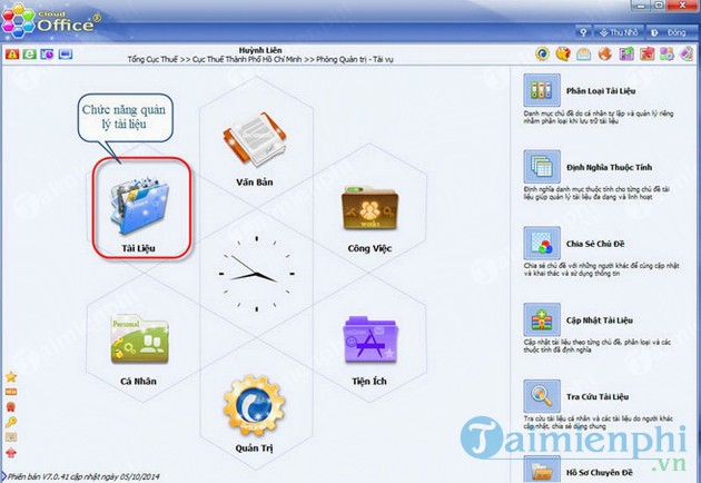 Phần mềm quản lý hồ sơ CloudOffice