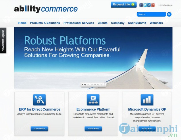 Phần mềm thương mại điện tử Ability Commerce