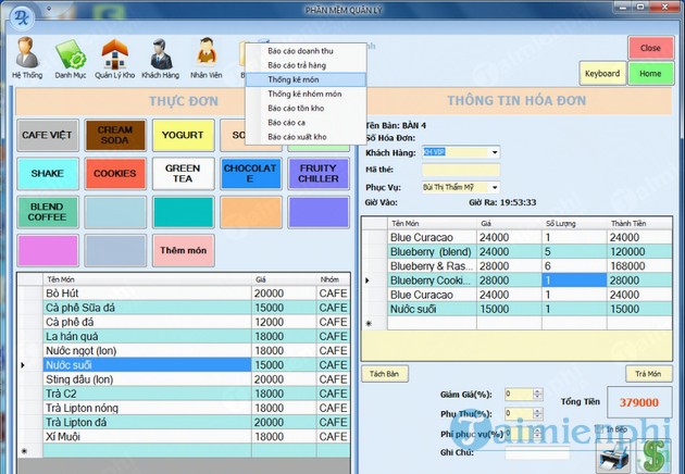 Phần mềm tính tiền nhà hàng Sieuthimaytinhtien.vn