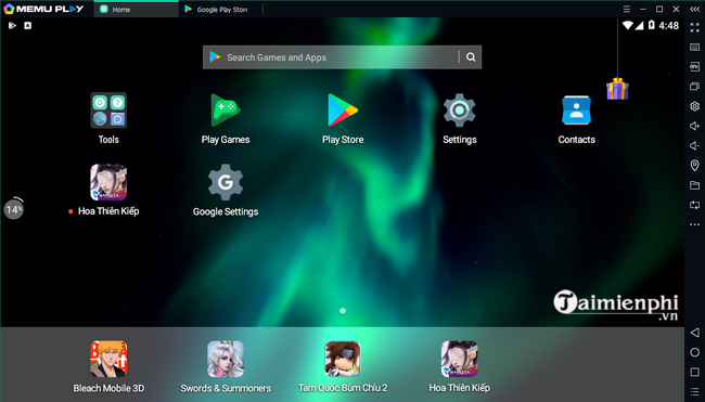 download memu, giả lập android