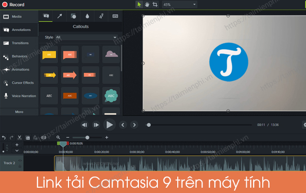 Camtasia 9 - Download Camtasia Studio Mới Nhất 2023, Quay Video Màn Hì