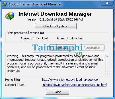 idm 6.21 build 14