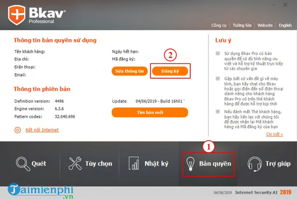 Tải BKAV - Download BKAV Home 2021 miễn phí, phần mềm diệt virus -taim