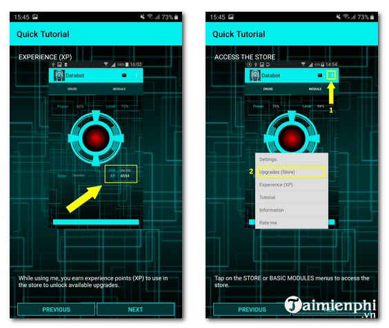 Download Virtual Assistant DataBot Cho Android - Ứng dụng trợ lý ảo -t