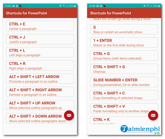 download shortcuts for microsoft powerpoint