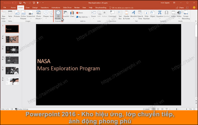 Tải Powerpoint 2016 Pro 64Bit, 32Bit - Tạo Bài Thuyết Trình Chuyên Ngh