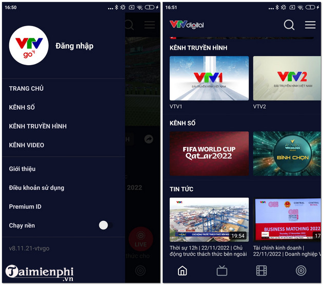 download vtv go