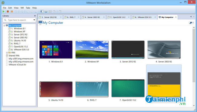 download vmware workstation 15.5